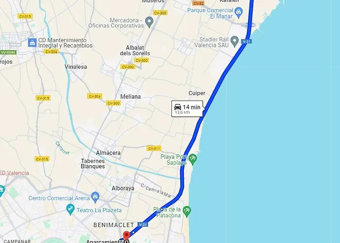 Near The Apartamento Valencia